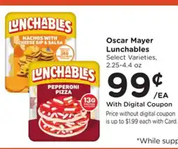 Ralphs Oscar Mayer Lunchables offer