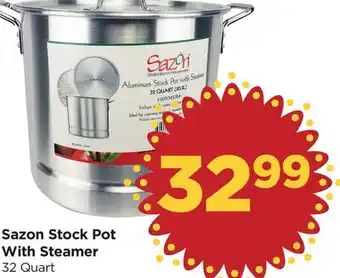 Food 4 Less Sazon Stock Pot With Steamer offer