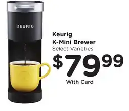 Ralphs Keurig K-Mini Brewer offer