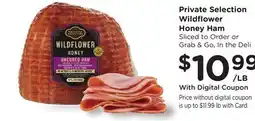 Ralphs Private Selection Wildflower Honey Ham offer