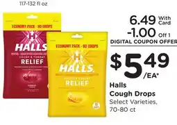 Ralphs Halls Cough Drops offer