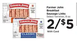 Ralphs Farmer John Breakfast Sausage Links offer