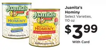 Ralphs Juanita's Hominy offer