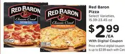 Ralphs Red Baron Pizza offer