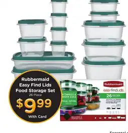 Ralphs Rubbermaid Easy Find Lids Food Storage Set offer