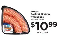 Ralphs Kroger Cocktail Shrimp with Sauce offer
