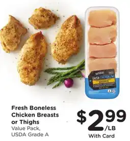 Ralphs Fresh Boneless Chicken Breasts or Thighs offer