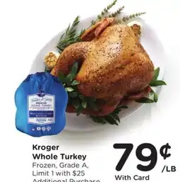 Ralphs Kroger Whole Turkey offer
