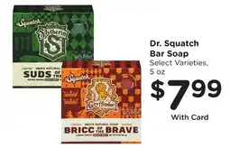 Ralphs Dr. Squatch Bar Soap offer