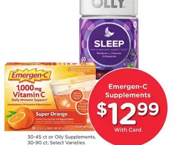 Ralphs Emergen-C Supplements offer