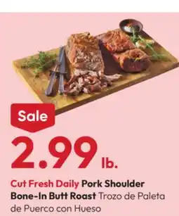 Stater Bros Pork Shoulder Bone-In Butt Roast offer