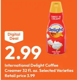 Stater Bros International Delight Coffee Creamer offer