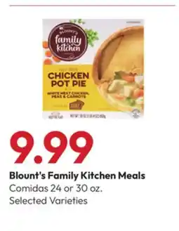 Stater Bros Blount's Family Kitchen Meals offer