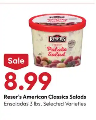 Stater Bros Reser's American Classics Salads offer