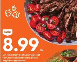 Stater Bros Cut Fresh Daily Beef Loin Flap Meat offer