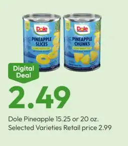 Stater Bros Dole Pineapple offer