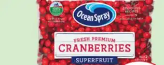 Stater Bros Ocean Spray Cranberries offer