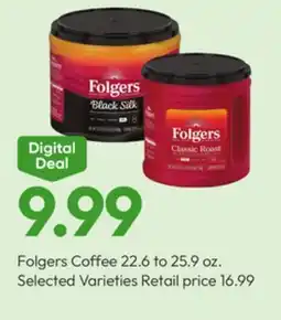 Stater Bros Folgers Coffee offer