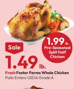 Stater Bros Foster Farms Whole Chicken offer
