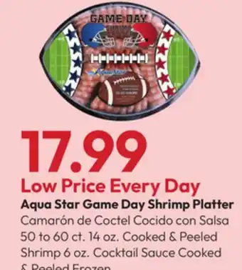 Stater Bros Aqua Star Game Day Shrimp Platter offer