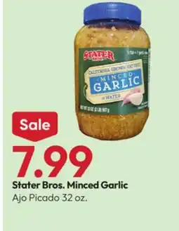 Stater Bros Stater Bros. Minced Garlic offer