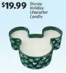 Aldi Disney Holiday Character Candle offer