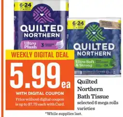 Mariano's Quilted Northern Bath Tissue offer