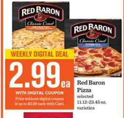 Mariano's Red Baron Pizza offer