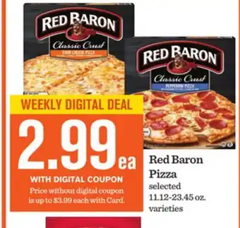 Mariano's Red Baron Pizza offer