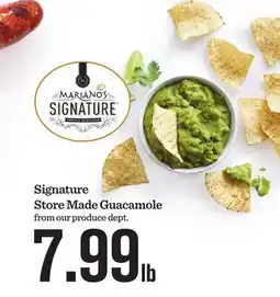 Mariano's Signature Store Made Guacamole offer