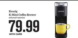 Mariano's Keurig K-Mini Coffee Brewer offer
