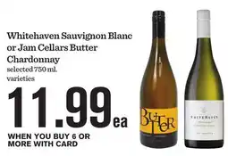 Mariano's Whitehaven Sauvignon Blanc or Jam Cellars Butter Chardonnay offer