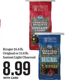 Mariano's Kroger 15.4 lb. Original or 11.6 lb. Instant Light Charcoal offer