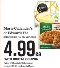 Mariano's Marie Callender's or Edwards Pie offer