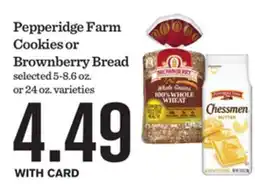 Mariano's Pepperidge Farm Cookies or Brownberry Bread offer