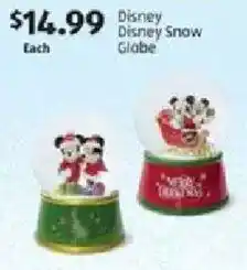 Aldi Disney Disney Snow Globe offer