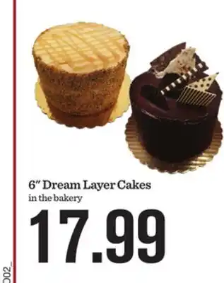 Mariano's 6 Dream Layer Cakes offer