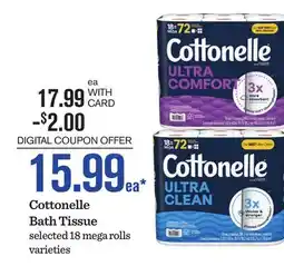 Mariano's Cottonelle Bath Tissue offer