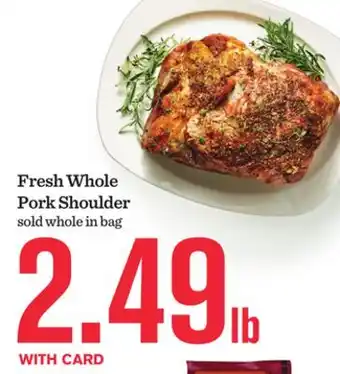 Mariano's Fresh Whole Pork Shoulder offer