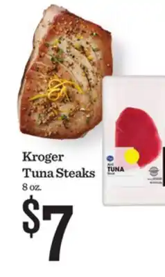 Mariano's Kroger Tuna Steaks offer