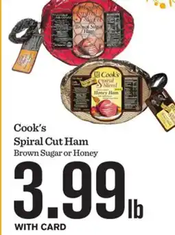 Mariano's Cook's Spiral Cut Ham offer