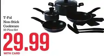 Mariano's T-Fal Non-Stick Cookware 10-Piece Set offer