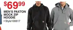 Dunham's Sports MEN'S PAXTON MOCK ZIP HOODIE offer