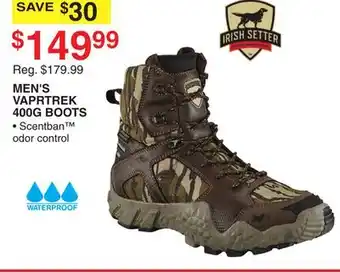 Dunham's Sports MEN'S VAPRTREK 400G BOOTS offer