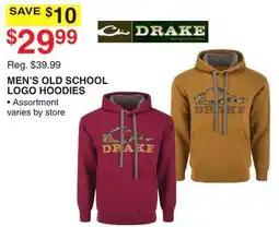 Dunham's Sports DRAKE MEN'S OLD SCHOOL LOGO HOODIES offer
