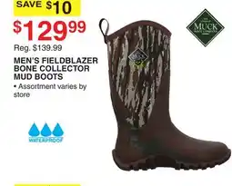 Dunham's Sports MEN'S FIELDBLAZER BONE COLLECTOR MUD BOOTS offer