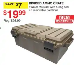 Dunham's Sports DIVIDED AMMO CRATE offer