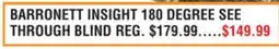 Dunham's Sports BARRONETT INSIGHT 180 DEGREE SEE THROUGH BLIND offer