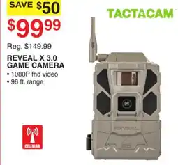Dunham's Sports TACTACAM REVEAL X 3.0 GAME CAMERA offer