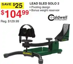 Dunham's Sports CALDWELL LEAD SLED SOLO 2 offer